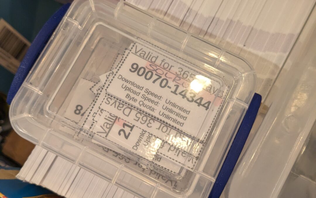 NEW WIFI VOUCHERS FOR VOLUNTEERS