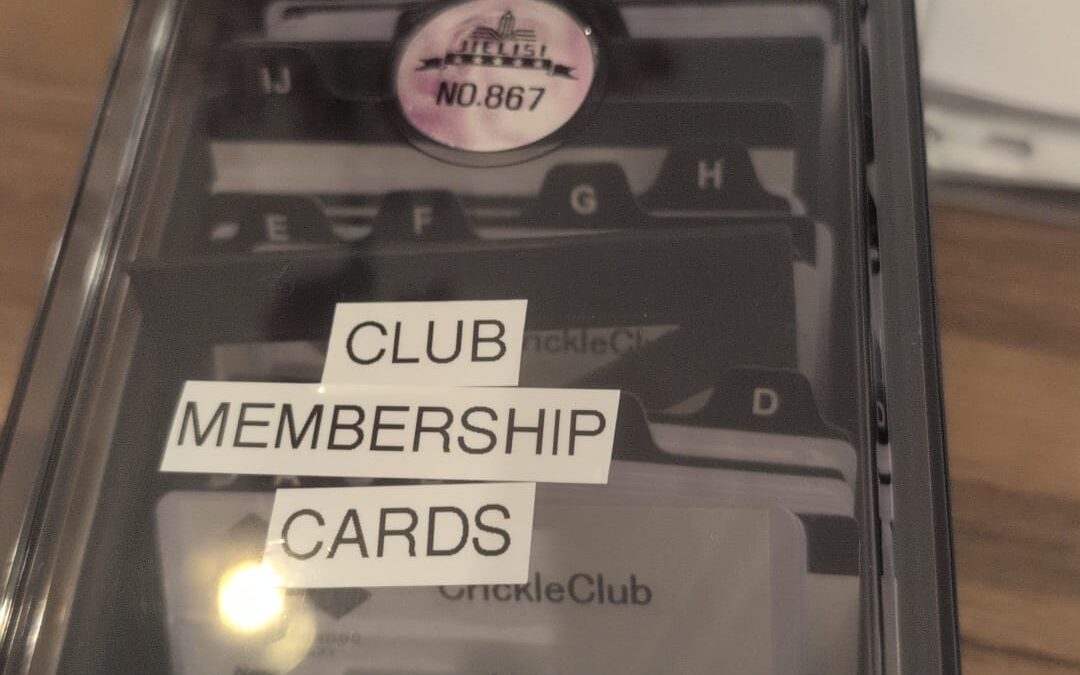 CrickleClub Membership Cards